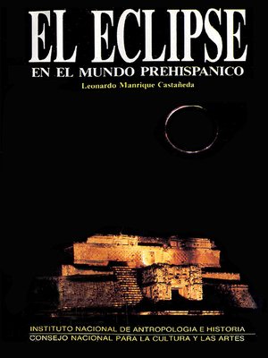 cover image of El eclipse en el mundo prehispánico